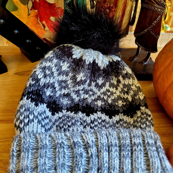 American Eagle Ribbed Pom Beanie - Picture 6 of 6